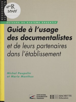 cover image of Guide à l'usage des documentalistes